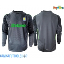 Camisa de time de futebol Aston Villa Goleiro Replicas 1º Equipamento 2025-26 Manga Comprida